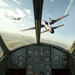أيقونة Wings of Heroes: Flying Games